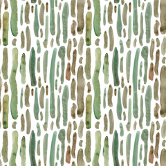 Seamless watercolor abstract pattern. Hand-drawn pattern