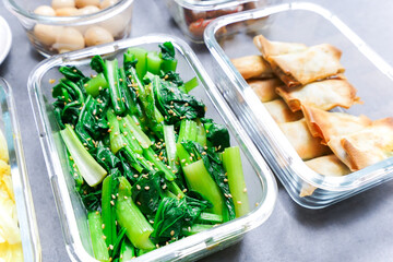 手作りのお弁当