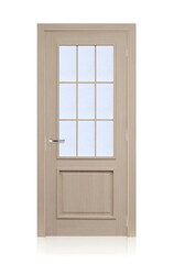 the inner door is new made of natural veneer with a beautiful texture with fittings 