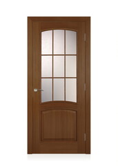 the inner door is new made of natural veneer with a beautiful texture with fittings 