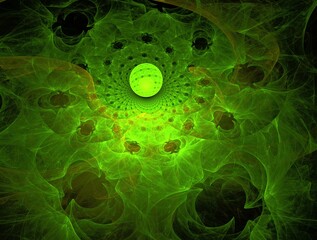 Obraz premium Imaginatory fractal abstract background Image