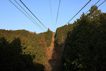 京都・比叡山の風景