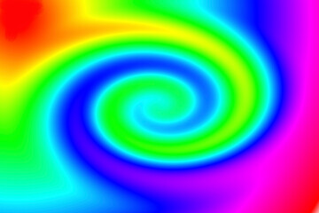 colorful spiral background for a bright design