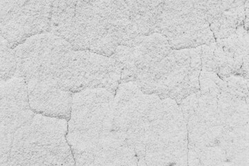 Obraz premium Cracks on white concrete surface cracked weathered cement worn texture broken abstract damaged background