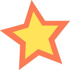 Retro 90's sticker element