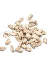 Isolated photos of deer antler cuts