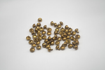 Medieval brass-cast buttons