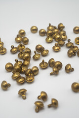 Medieval brass-cast buttons