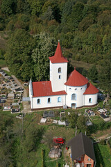 Fototapeta na wymiar Chapel of the Holy Spirit in Gojlo, Croatia