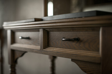 引き出し　アンティーク　キャビネット