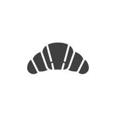 Croissant vector icon