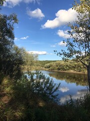 landscape with river