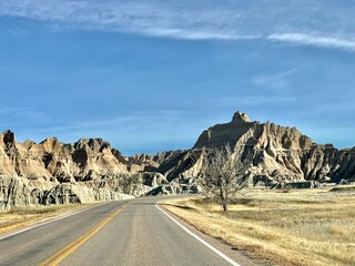 road in the mountains