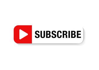 Web button subscribe layout. Subscribe button icon. Subscribe button for social media.