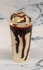 Fresh Coconut, Chocolate & Strawberry Drinks and Sweets 