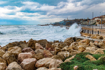 The old port of Tel Aviv