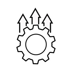 Operational excellence icon. High quality black style vector icons