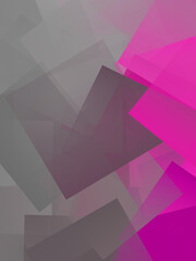 Obraz premium abstract geometric background with a pink part