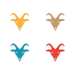 Goat icon set