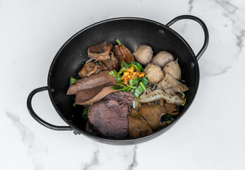 Noodles, Beef and Meat Dishes, Chuck Flat, Sirloin and Brisket