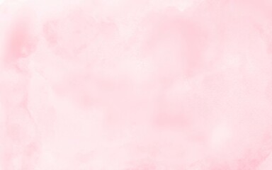 Obraz na płótnie Canvas 桜色の水彩背景　横
