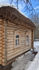wooden house