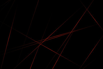 Abstract black with red lines, triangles background modern design. Vector illustration EPS 10.