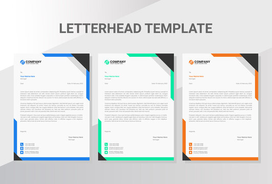 Professional Business company letterhead