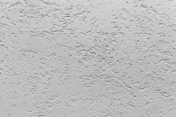 White Plaster Wall Texture Design Rough Pattern Abstract Stucco Light Background