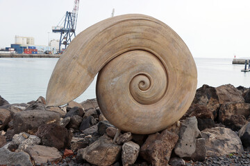 Kunstwerk als Teil des Parque Esculturico