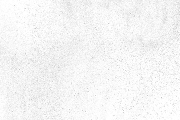 Obraz premium Distressed black texture. Dark grainy texture on white background. Dust overlay textured. Grain noise particles. Rusted white effect. Grunge design elements. Vector illustration, EPS 10.