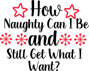 Christmas T-shirt and SVG Design 