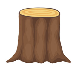 wooden tree trunk