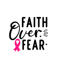 Breast Cancer SVG Bundle, Cancer SVG, Cancer Awareness, Ribbon, Breast Cancer Shirt, Commercial use