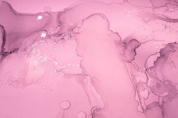 Feminine Luxury Marble. Acrylic Illustration. Oil