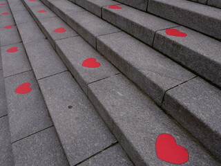 marches en b&eacute;ton et coeur