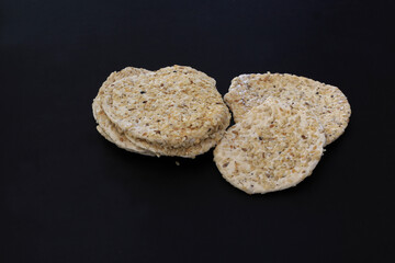 Traditional Turkish dessert; crunchy halva (Turkish name; kitir helva)