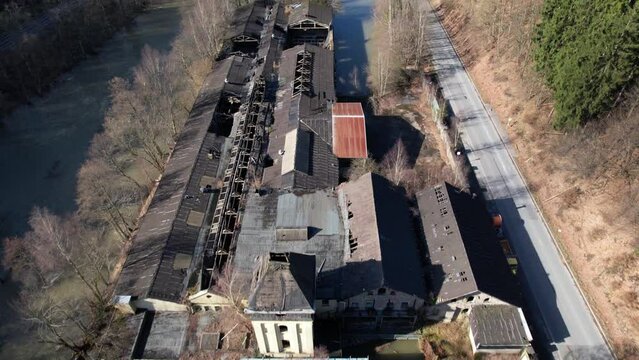 Verlassenes Presswerk am Obergraben der Lenne &ndash; zwischen Werdohl und Altena - Lost Place