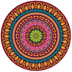 ornamental round mandala