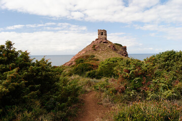 Veduta della torre di Columbargia