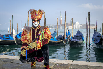 Costumes du carnaval de Venise 2022, Italie
