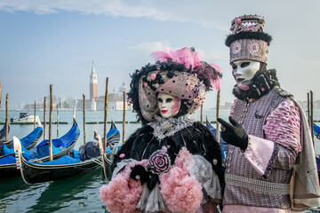 Costumes du carnaval de Venise 2022, Italie