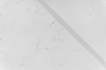 White Plaster Wall Texture Design Rough Pattern Abstract Stucco Light Surface Background