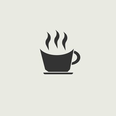 Coffee_cup vector icon illustration sign