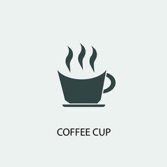 Coffee_cup vector icon illustration sign