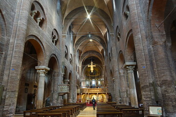 Fototapeta premium interno del duomo di modena