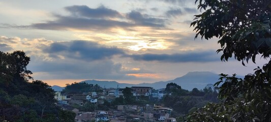 Amanecer en Jericó, Colombia