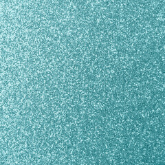 Realistic Monochrome Pastel Turquoise Glitter Paper Texture with Soft Gradient