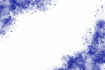 Abstract splashed watercolor textured background