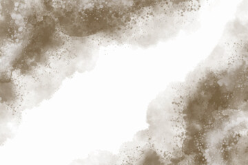 Abstract splashed watercolor textured background